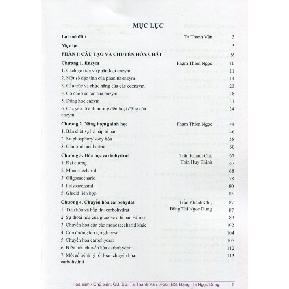 Hóa Sinh (ĐH Y Hà Nội) Hóa Sinh (ĐH Y Hà Nội) - Ảnh 3