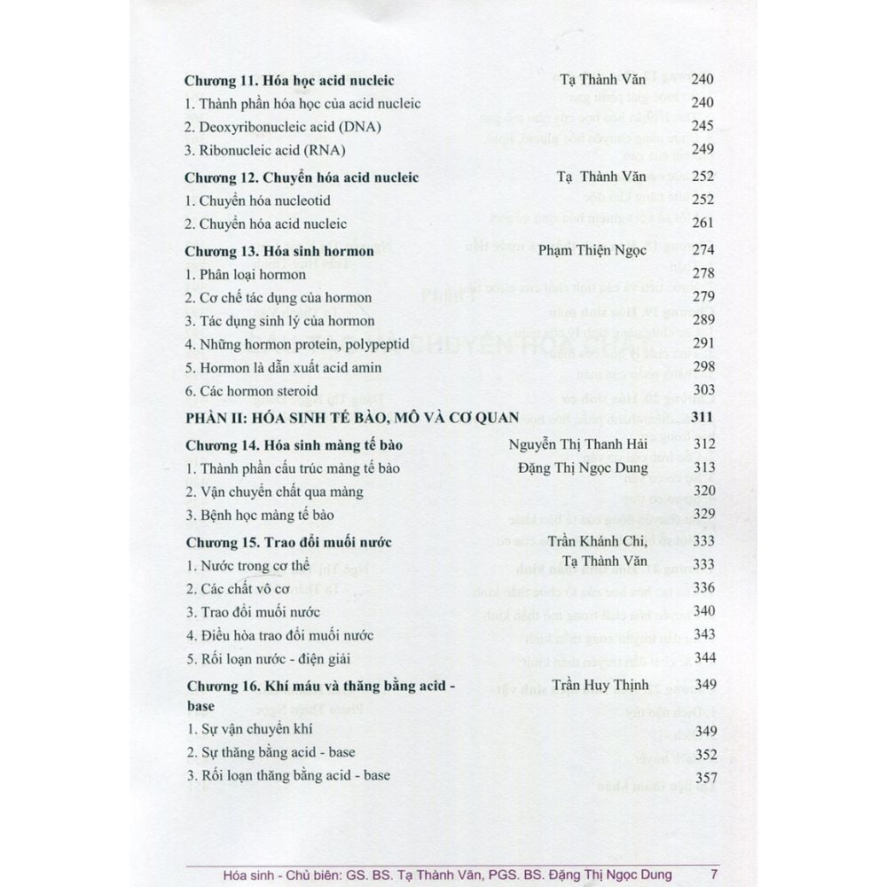 Hóa Sinh (ĐH Y Hà Nội) Hóa Sinh (ĐH Y Hà Nội) - Ảnh 5