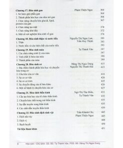 Hóa Sinh (ĐH Y Hà Nội) hóa sinh