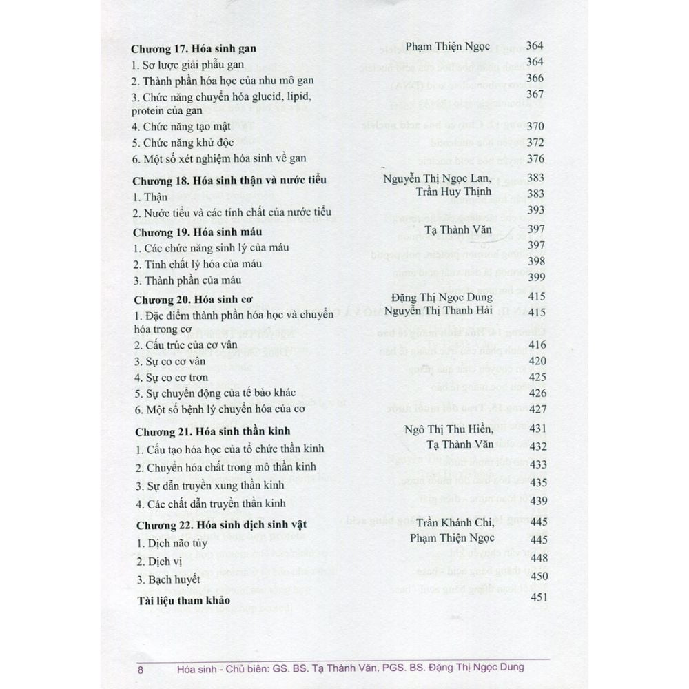 Hóa Sinh (ĐH Y Hà Nội) hóa sinh