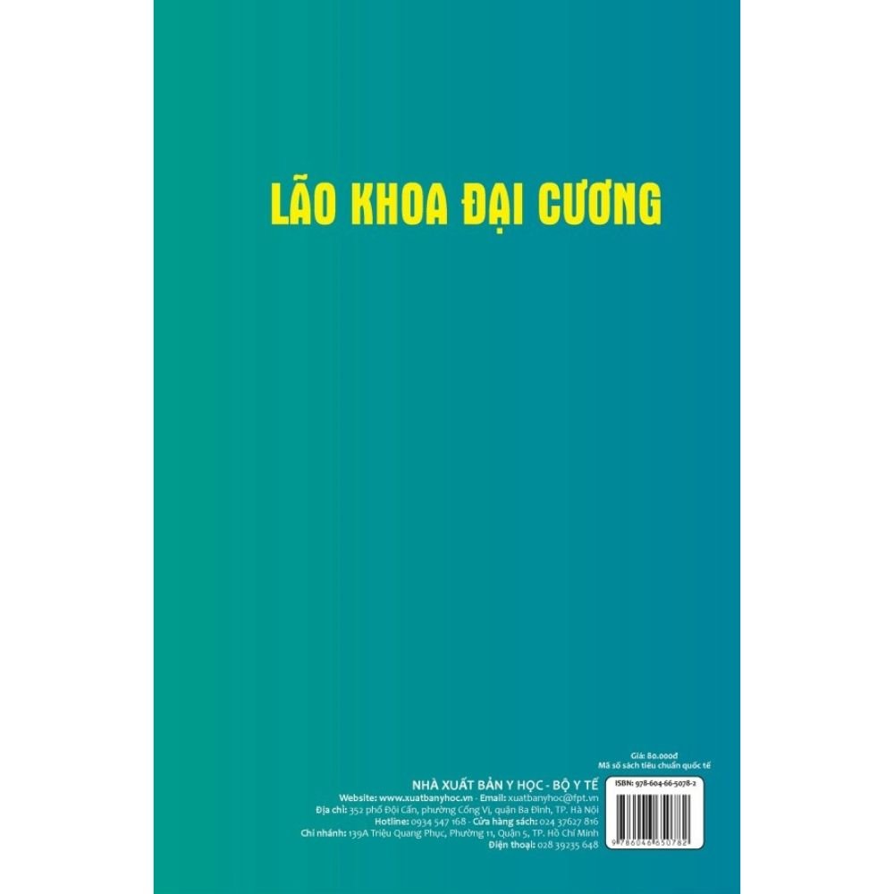 Lão Khoa Đại Cương lão khoa đại cương